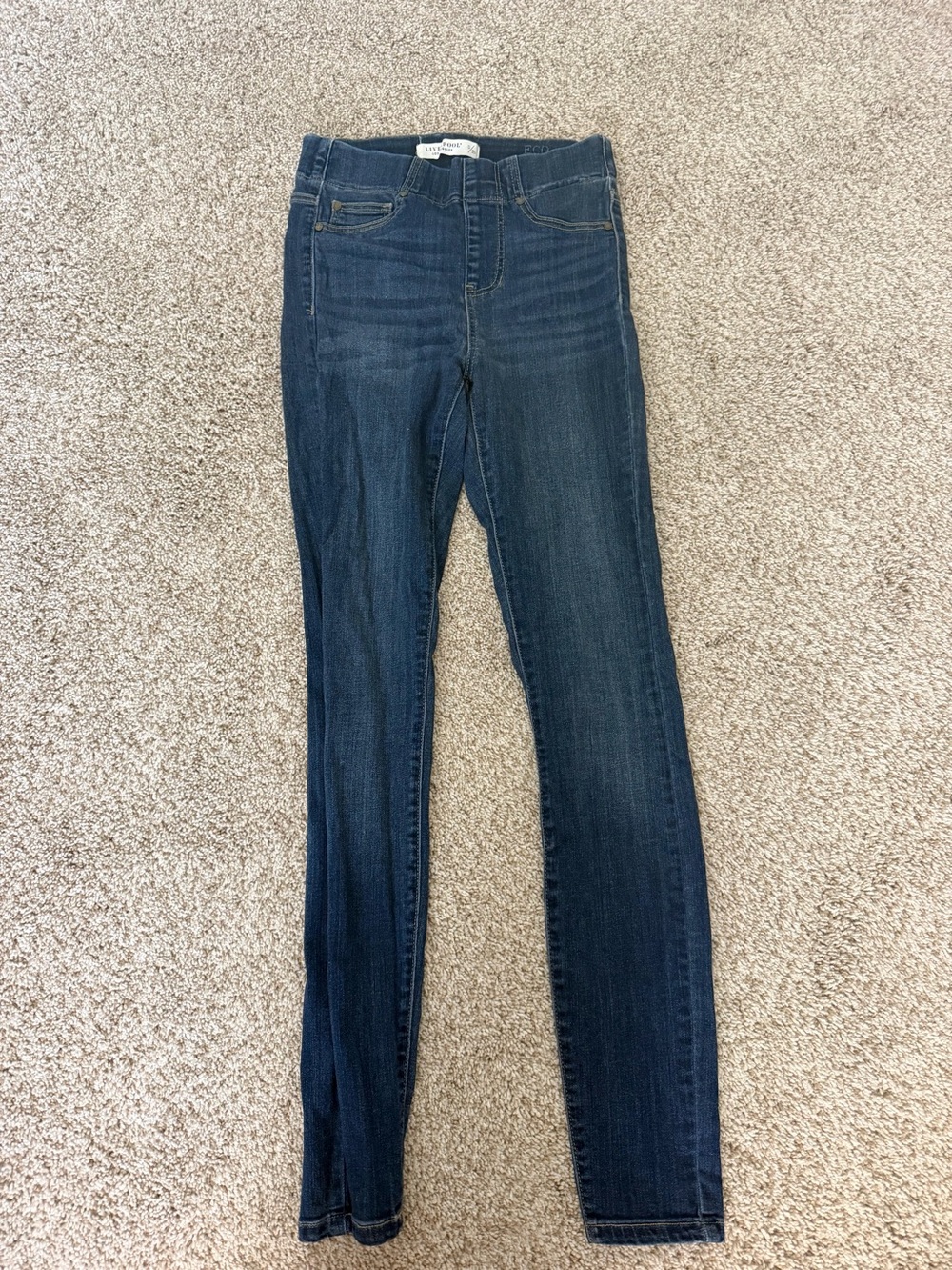 Liverpool Jeans Company Indigo Stretch Pull-On Jeggings